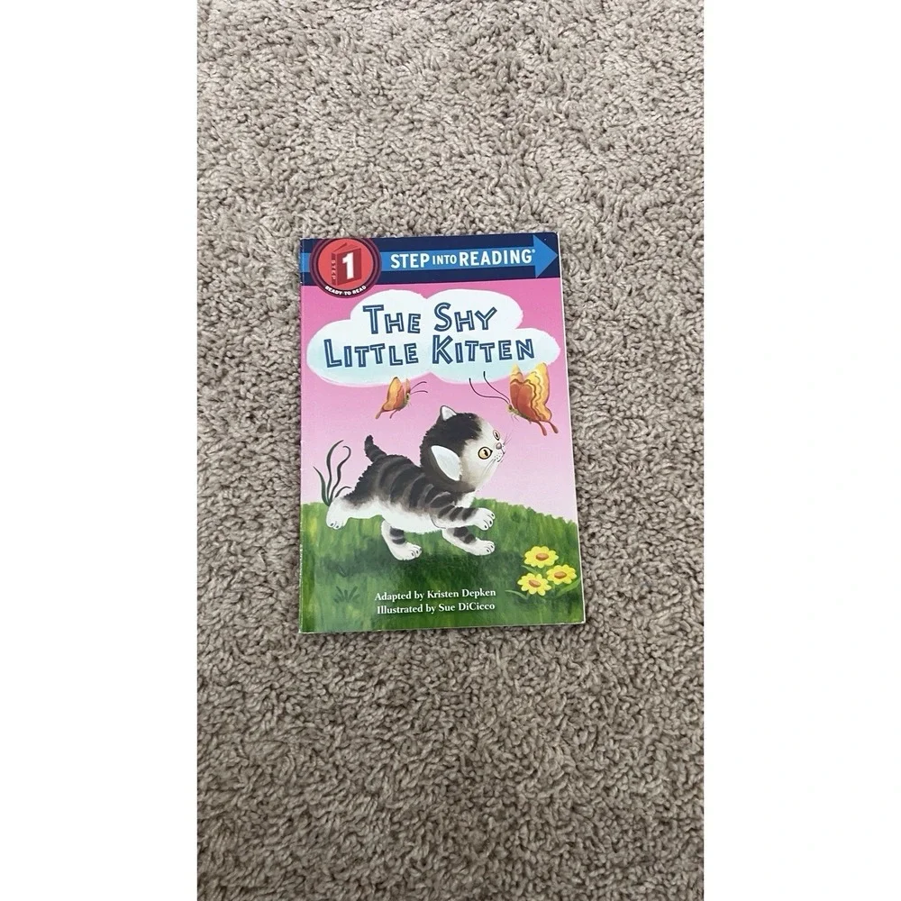 The Shy Little Kitten, Step Into Reading Step 1, By Kristen Depken, Paperback